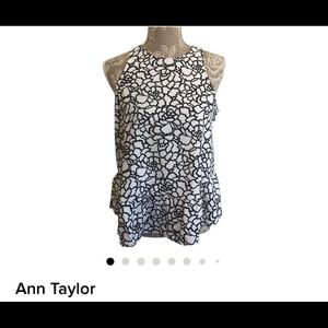Ann Taylor sleeveless blouse